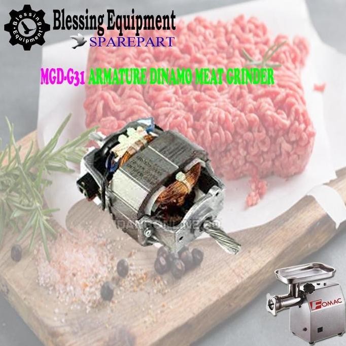 TERBARU - MGD_G31 Sparepart Armature Dinamo Meat Grinder Fomac