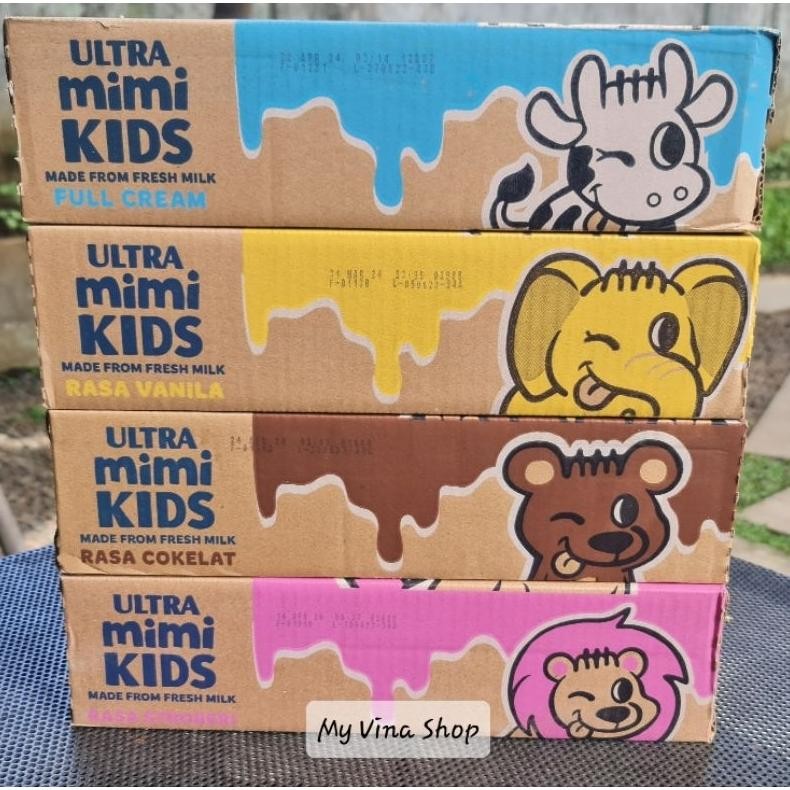 

MIMI ULTRA KARTONAN/ Susu UHT Ultra Mimi 125 ml isi 40 pcs Nugi
