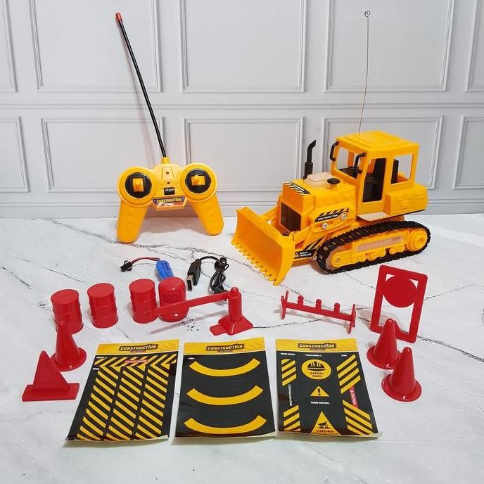 Mainan RC Buldozer - Mainan Remote Control Mobil Buldozer