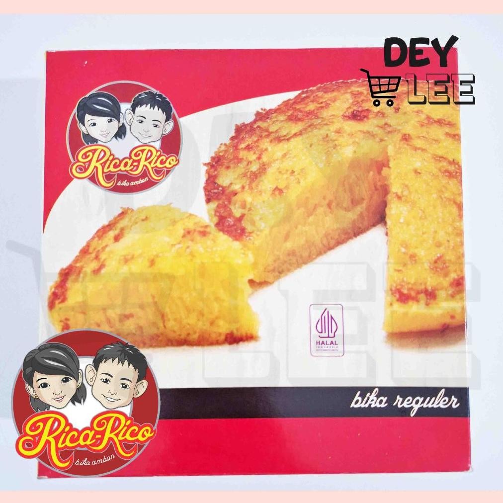 

RICA RICO Bika Ambon Reguler Bulat 18cm ALL VARIANT Halal Bandung Nugi