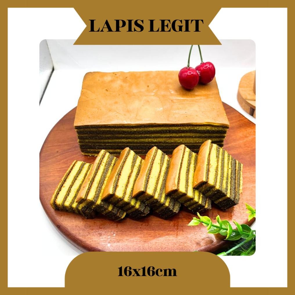 

Kue Lapis Legit Spesial Original Ukuran / Lapis Legit Nugi