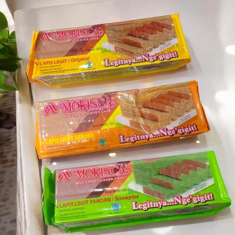 

MORISCA lapis Legit Srikaya 365g Nugi