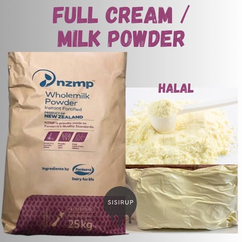 

1000 GR Full Cream NZMP 1 KG / Susu Bubuk / Milk Powder HALAL Nugi