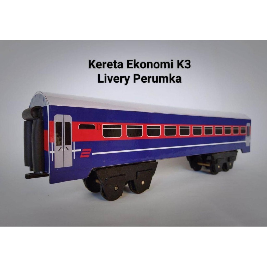 Gerbong Ekonomi K3 Perumka