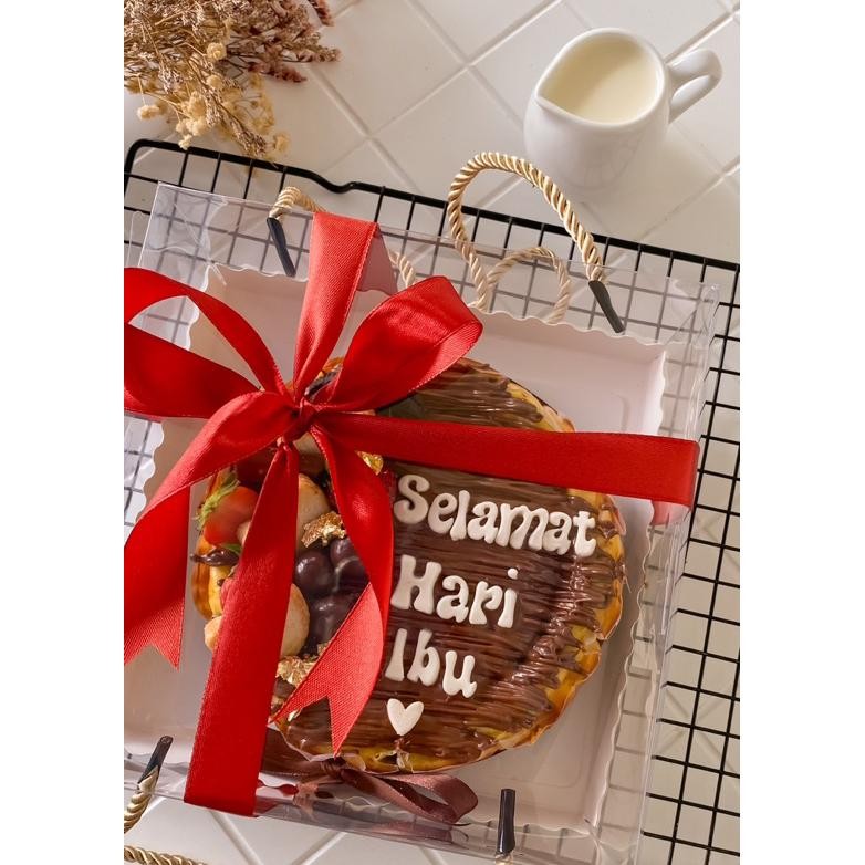 

Burnt Cheesecake Brownies viral cocok untuk hampers hari guru/kue keju panggang/ birthday hampers Nugi