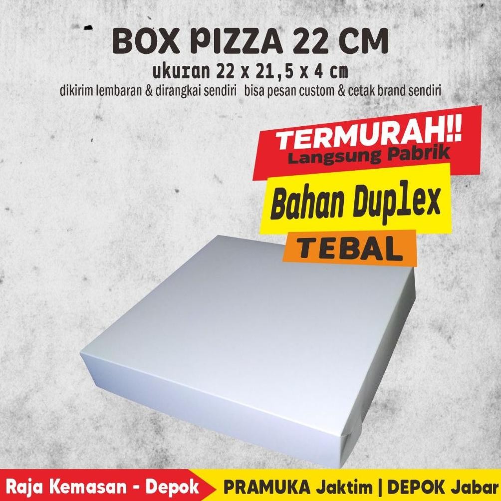 

BOX PIZZA POLOS 22 CM (20 pcs) Nugi