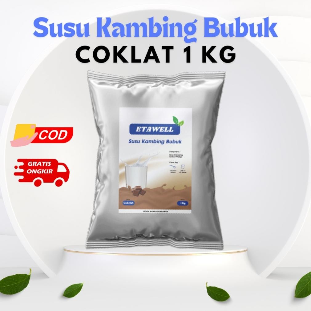 

Etawell - Susu Kambing Bubuk Cokelat 1000 Gr Nugi