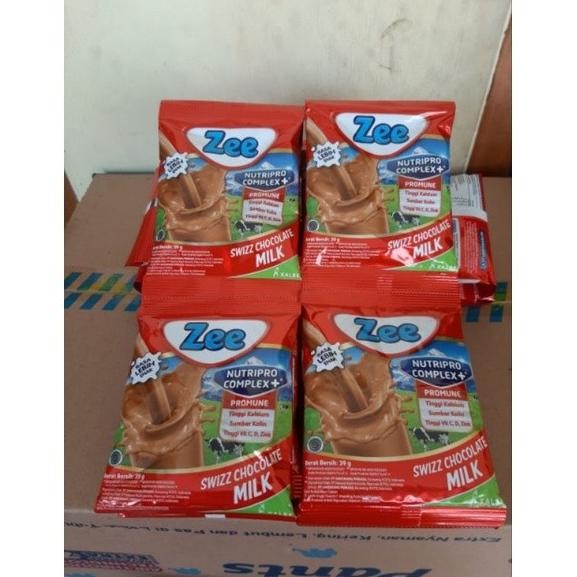 

Zee Sachet Renceng 10x38g Susu Vanilla Nutrisi Lengkap Nugi