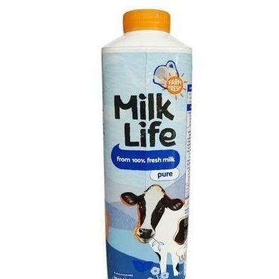 

SUSU MILK LIFE FRESH MILK 1 LITER | FRESHMILK MILKLIFE 1 L Nugi