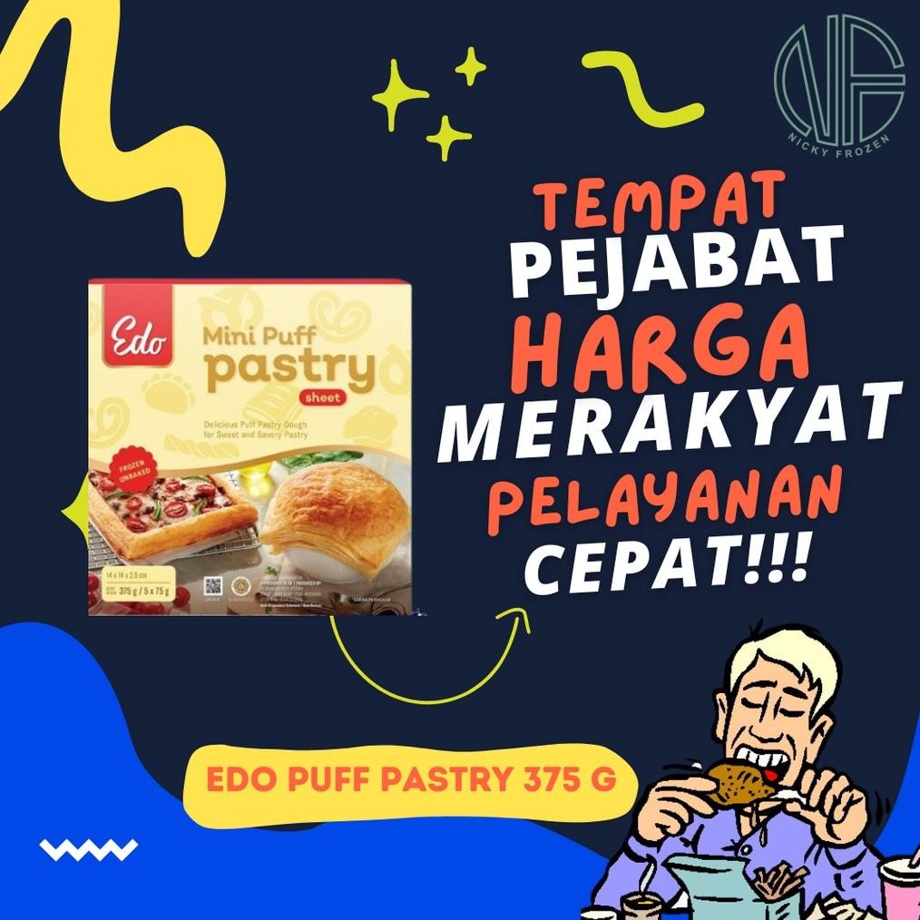 

EDO PUFF PASTRY 375 G Nugi
