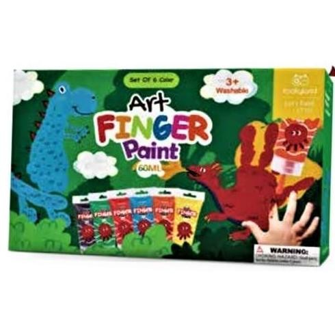 

Tookyland Finger Paint 6 colors Melukis Gambar Dengan Jari Tangan