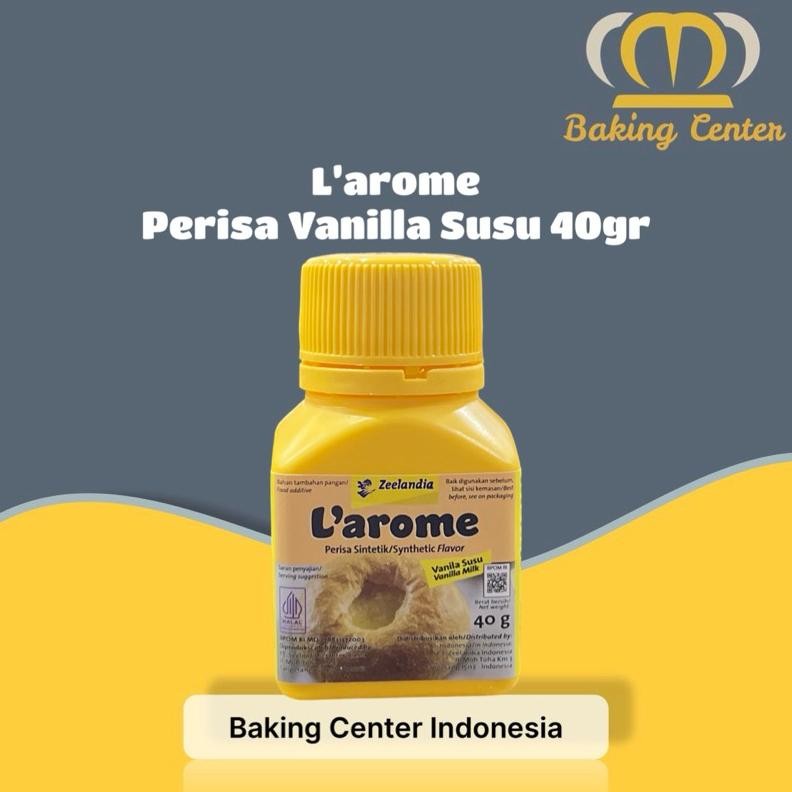 

L'arome Vanilla Susu 40 Gram Aroma Tahan Lama Nugi