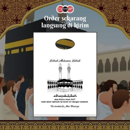 

(Isi 50Pcs Size 25 x 35) Kantong Plastik Ibadah Haji, Umroh, Lebaran Haji | Kantong Plastik Souvenir Haji & Umroh, Kemasan Parcel Haji Nugi