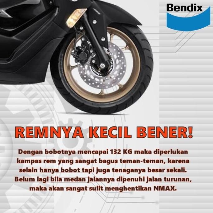 Bendix Paket Yamaha Nmax Komplit Depan Belakang