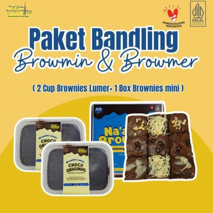

PAKET MURAH BROWNIES LUMER 2 & FUDGY MINI 1 Nugi
