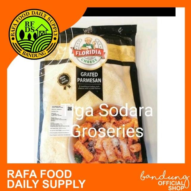 

Floridia Keju Parmesan Bubuk Grated Parmesan Cheese 1kg Nugi