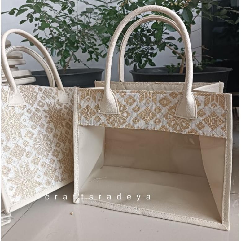 

TAS MIKA SONGKET ETNIK / TAS WANITA PREMIUM SONGKET / Hampers Handbag souvenir Nugi