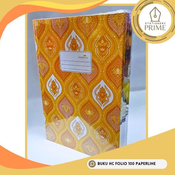 

Buku Hard Cover Folio 100 Lembar Paperline ( 1 Pack Isi 5 Buku )