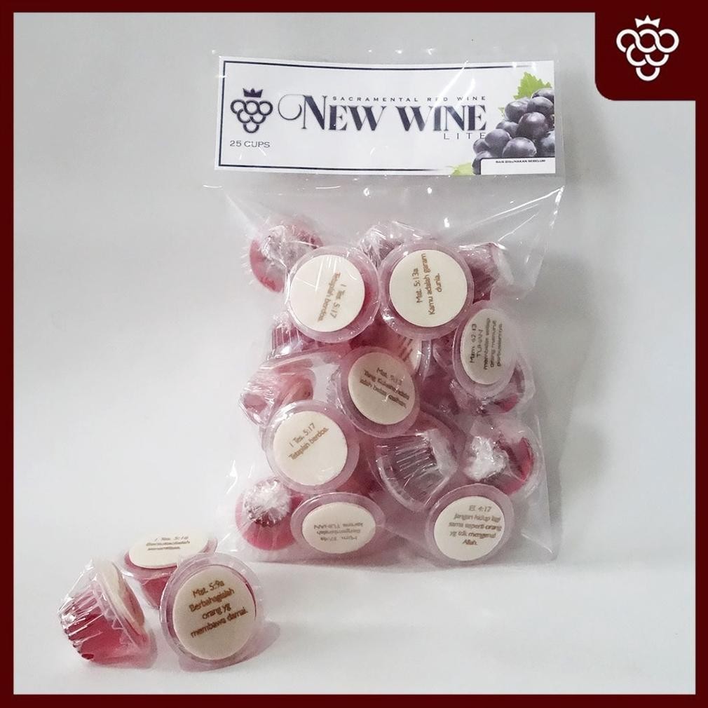 

Paket Perjamuan Kudus Lite + Hosti Ayat - isi 25 Nugi