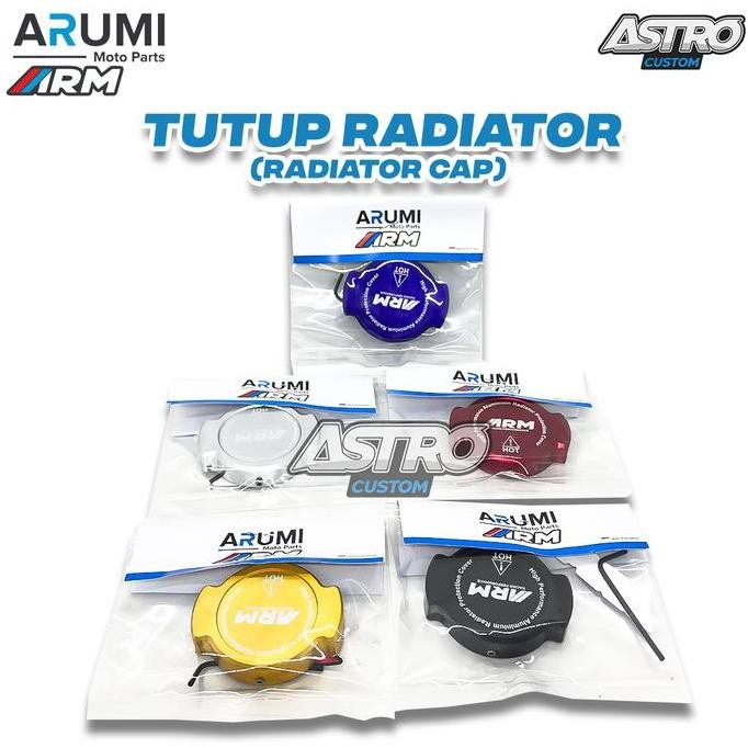 Tutup Radiator Full Cnc Nmax Aerox Pcx Vario Scoopy Radiator Cap Arm Engine Motor Motorcycle