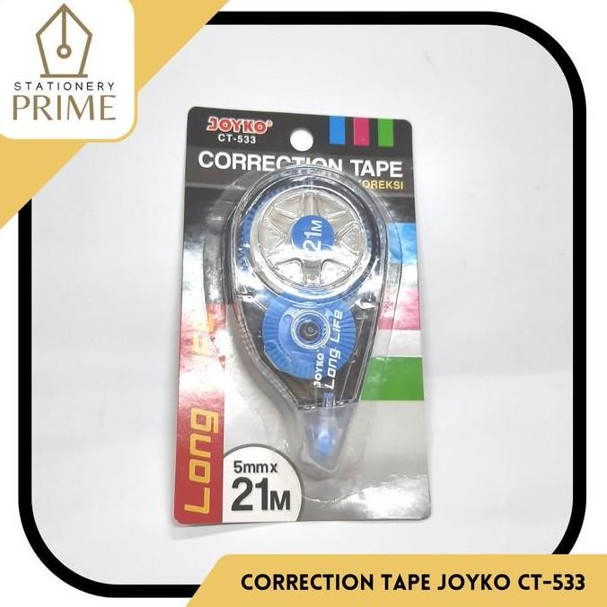 

Correction Tape / Tipe-Ex Roll Kertas Ct-533 Joyko