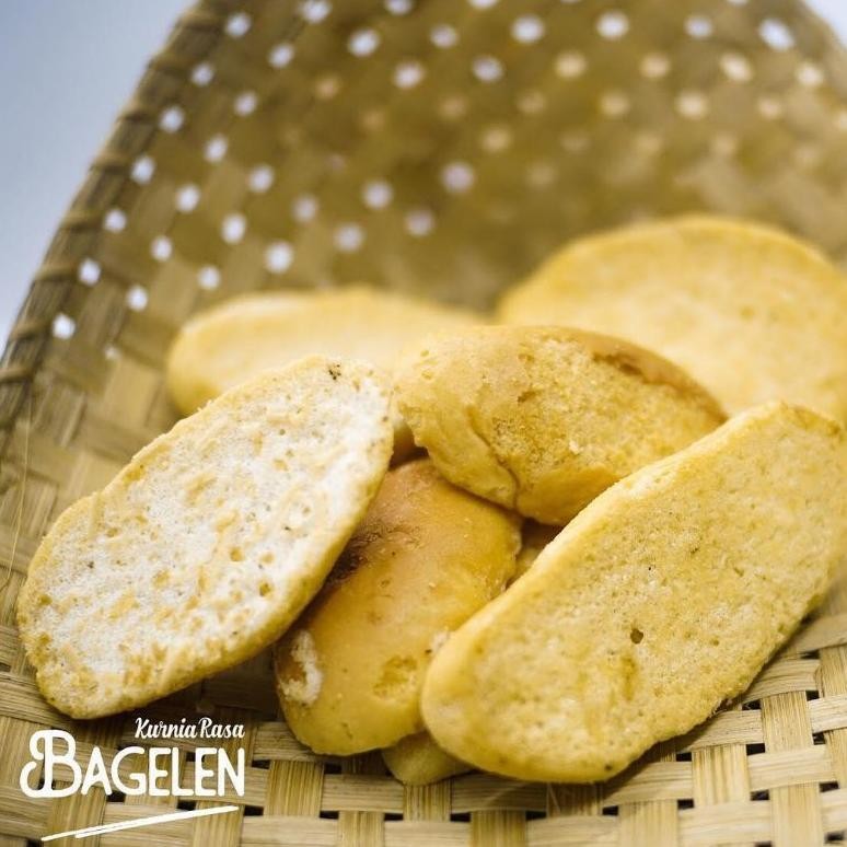 

BAGELEN BUTTER KEJU 250 gr / ROTI BAGELEN BANDUNG / KURNIA RASA Nugi