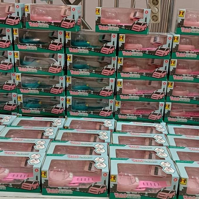 mainan jam tangan mobil remote control/ mobil remote jam/watch speedup