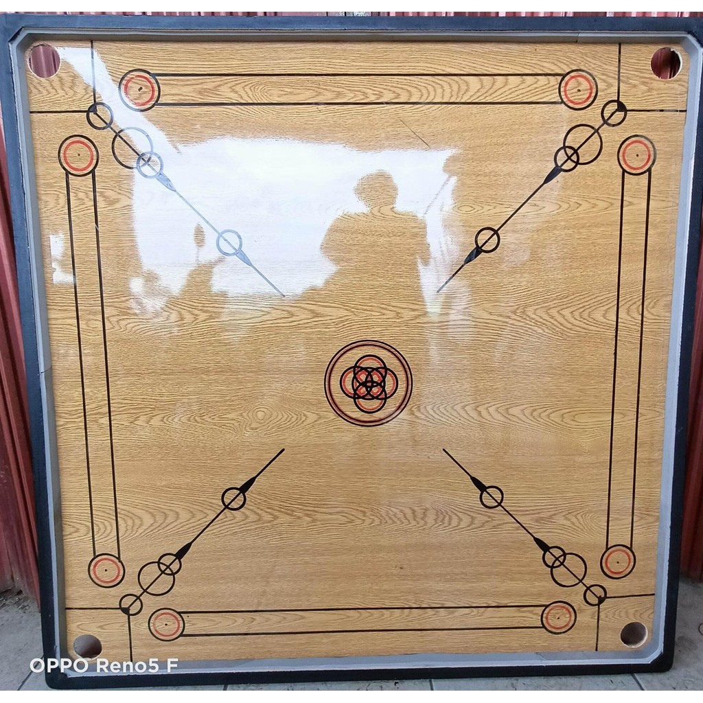 Meja Karambol Sedang Komplit Biji Dan Kristal