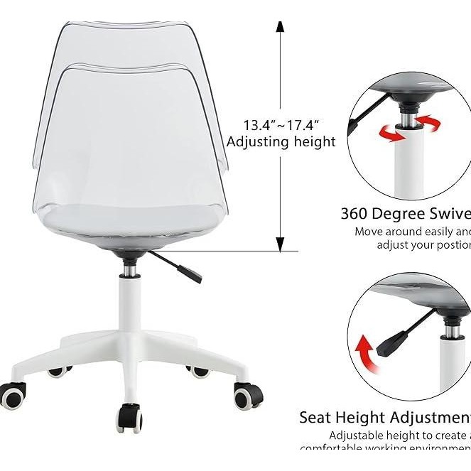 Kursi putar/ Kursi Belajar putar/ Kursi Kantor /Kursi Kantor Minimalis Furniture