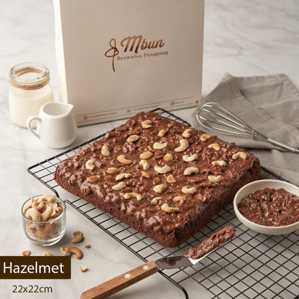 

Mbun Brownies Panggang Ukr 22x22 | Brownies Panggang | Brownies Melted | Fudgy Brownies | Coklat | Keju | Makanan Ringan Nugi