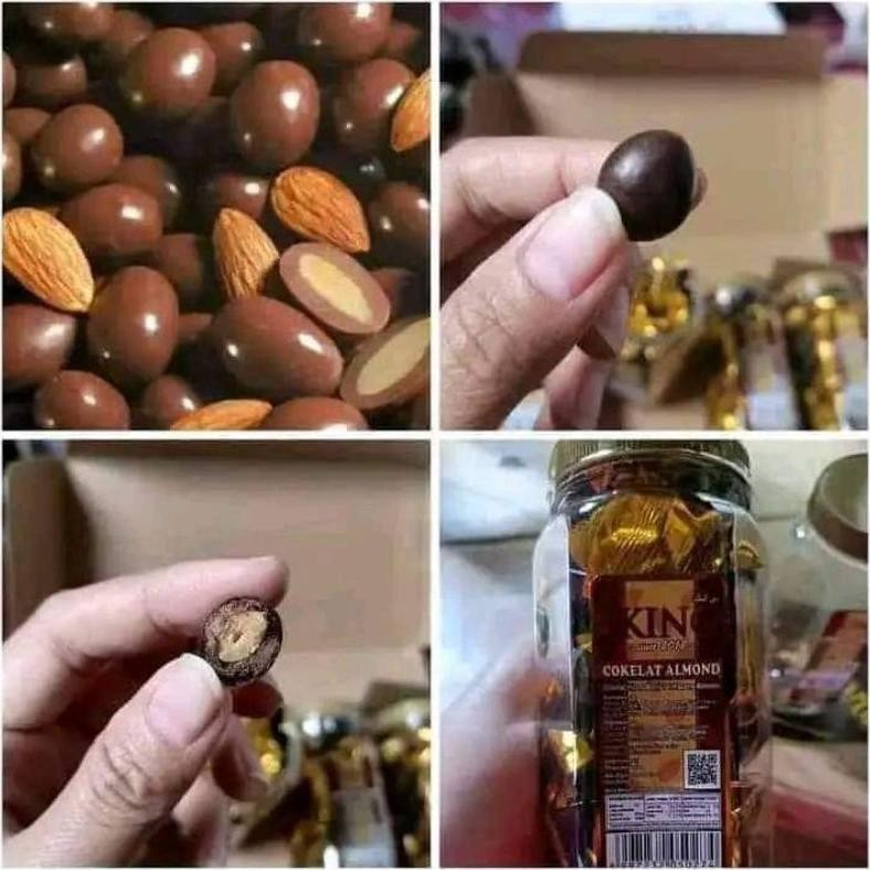 

New - coklat almond king / coklat musdalifah 1 toples !