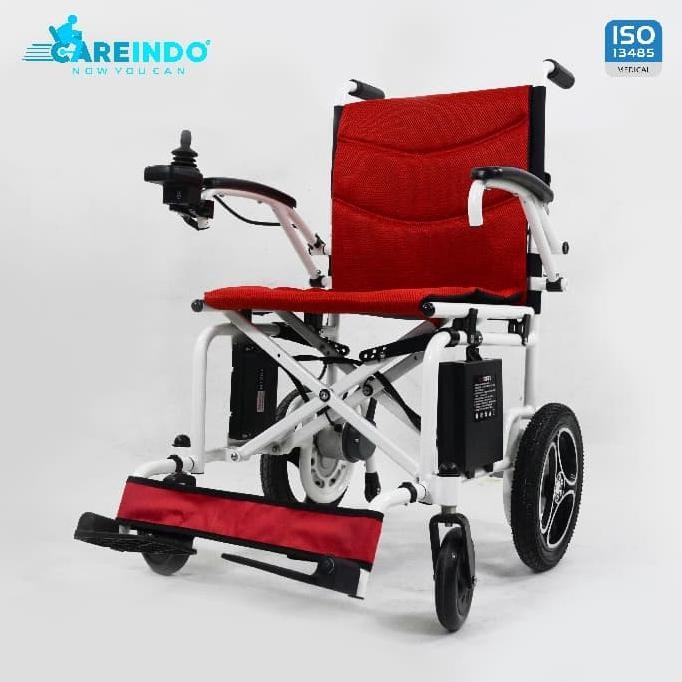 Kursi Roda Elektrik Paling Ringan Careindo N5519 Garansi Resmi