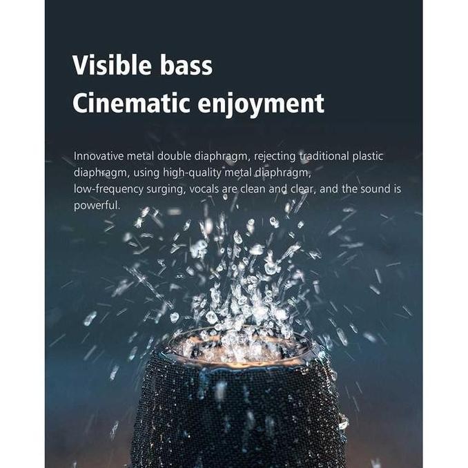 Zealot Portable Bluetooth Speaker Outdoor Waterproof - S67