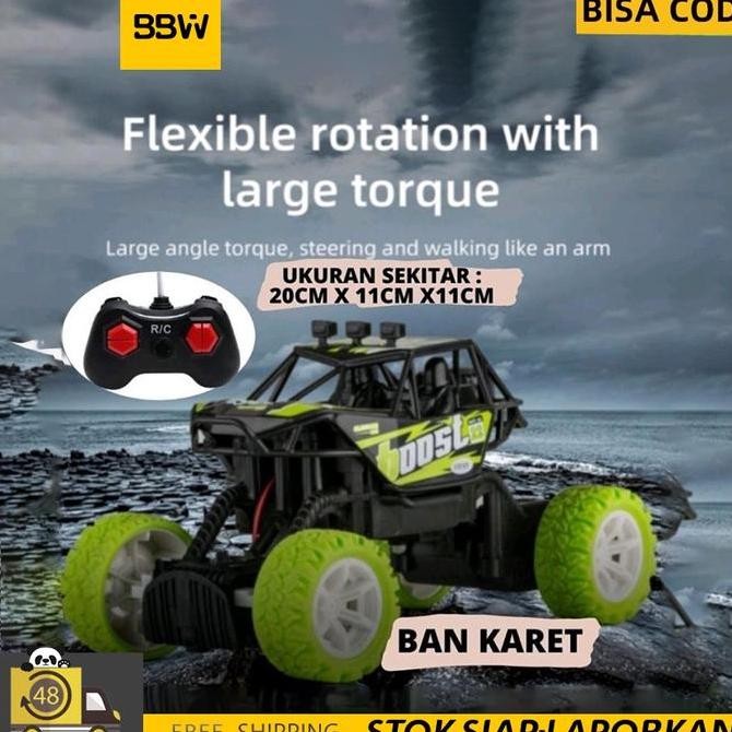 MAINAN ANAK MOBIL REMOTE CONTROL RC MONSTER CHARGE CROSS