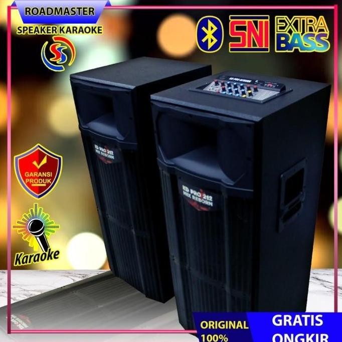 SPEAKER BLUETOOTH ROADMASTER KD PRO 212/215 REBORN MIX USB GARANSI RESMI
