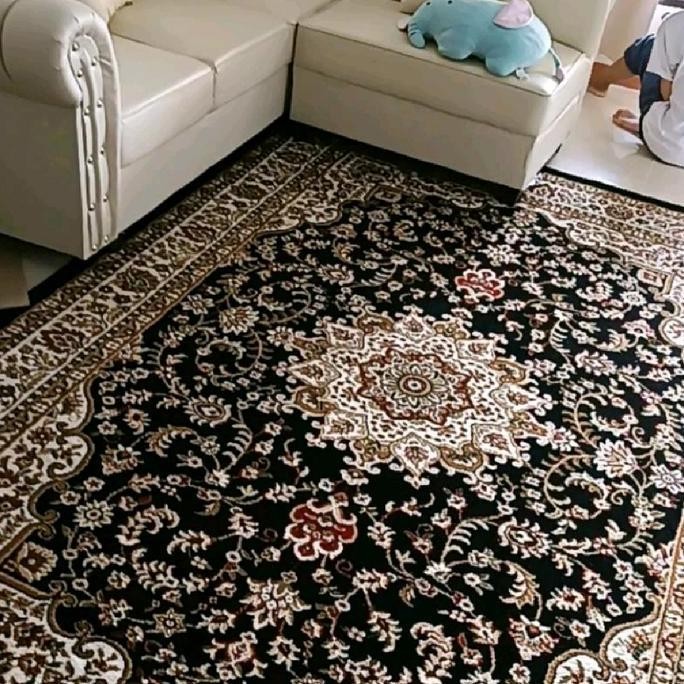 Karpet Shiraz Permadani Mewah Semi Turki Jumbo Karpet 210 x 310