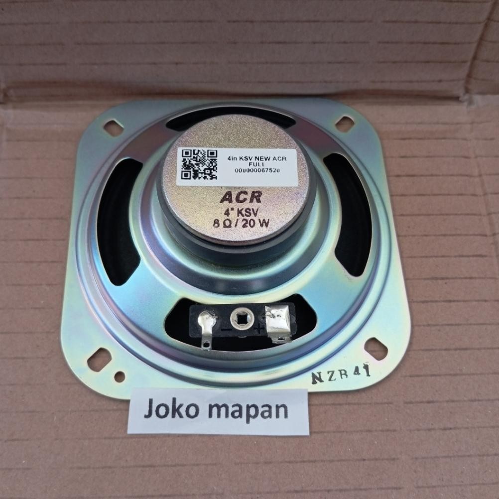 Terbaru - Speaker ACR KSV 4 inch 4" 8 ohm 20 watt