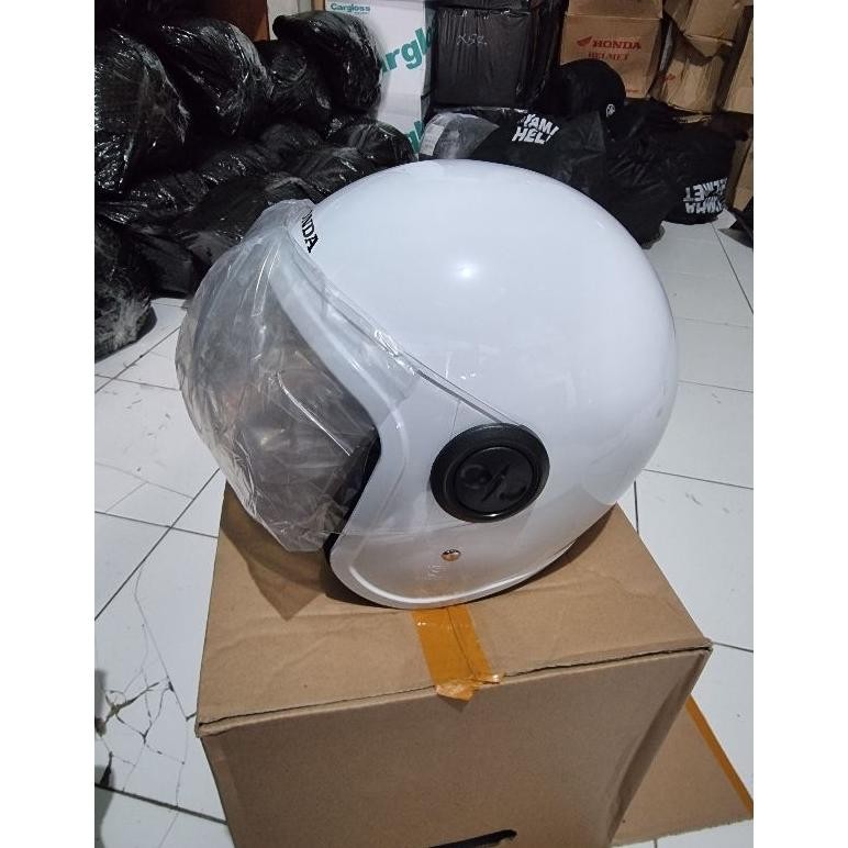 Terlaris Helm Honda Scoopy Putih Original Elegan