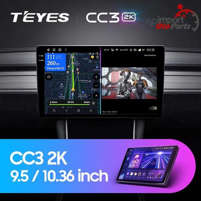 TERMURAH - Head Unit Android TEYES CC3 2K