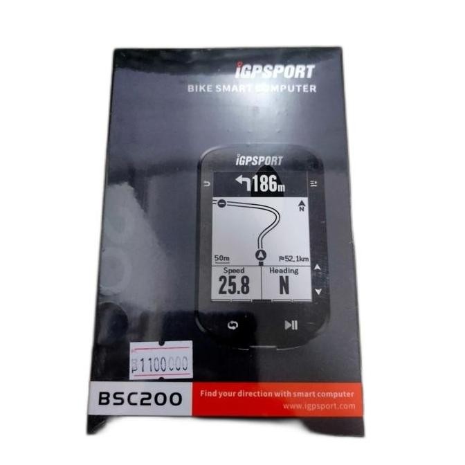 NEW IGPSPORT BSC200 BIKE KOMPUTER UNIT ONLY GARANSI RESMI IGPSPORT