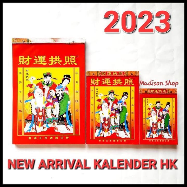 NEW 2023 Kalender Hongkong Grosir Kalender 2023 Kalendee Sobek Harian