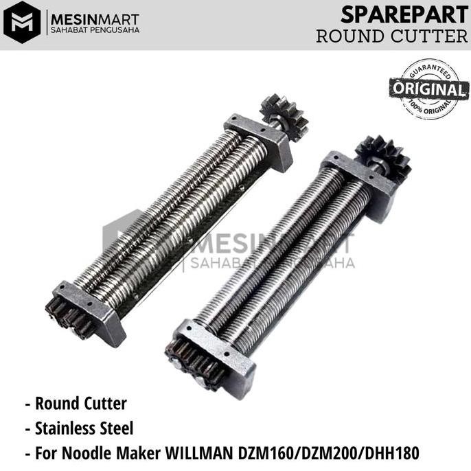 

TERLARIS - Pisau/ Cutter Bulat 1.5mm 2.5mm untuk Mesin Mie DZM 160