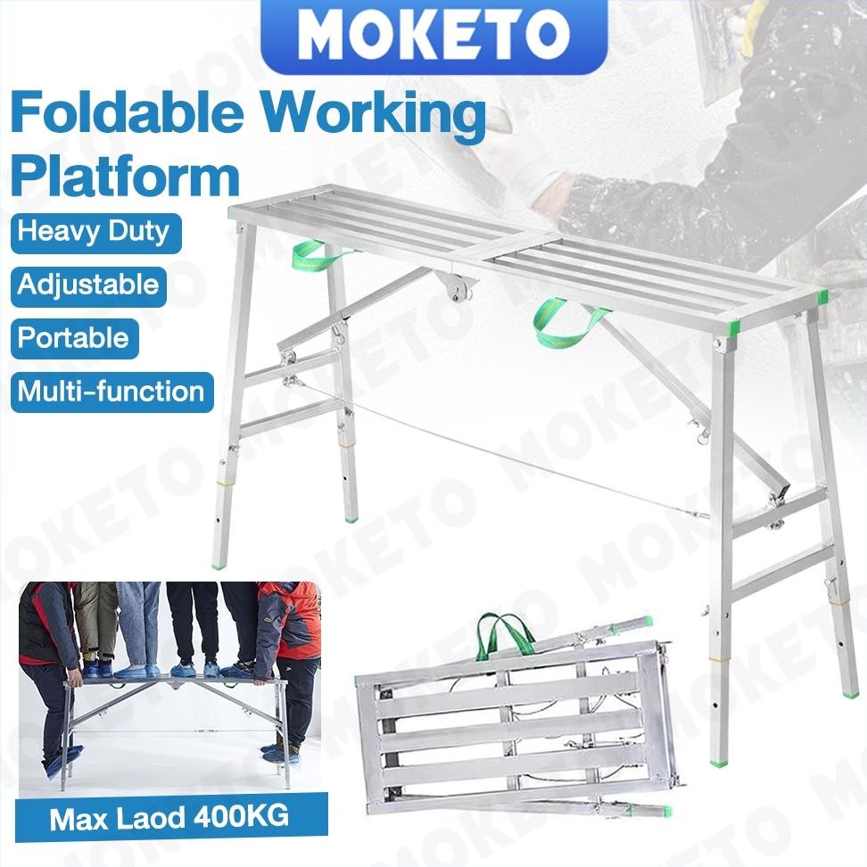 Terlaris Alat Cat Scaffolding Steger Perancah Premium Baru Tangga Lipat Platform Portabel Multifungs