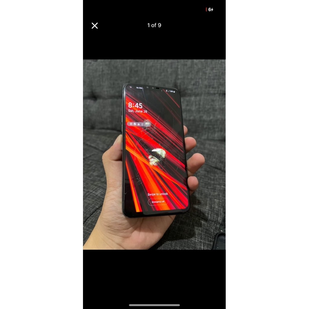 LG V50 ThinQ Minus LCD