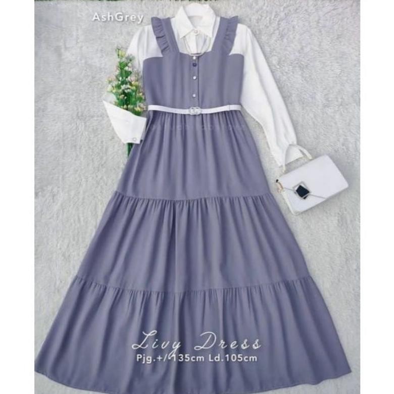 Recomend livy dress | Gamis Remaja | Gamis Kekinian ~
