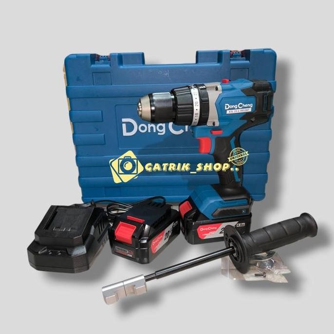 Bor DongCheng DCJZ 03 13 Bor Batere Dongcheng 20V Hammer Dril Cordless