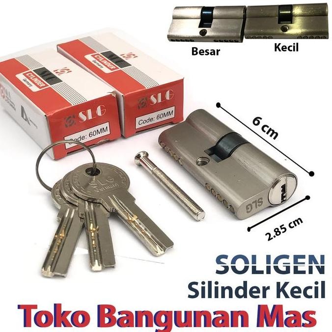SILINDER KUNCI SOLIGEN KECIL Silinder SOLIGEN 60 ml kunci COMPUTER