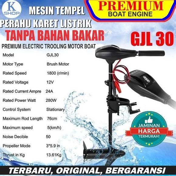 Electric Outboard Motor / Mesin Tempel Elektrik / Mesin Tempel Perahu Kualitas Terbaik Harga Termura