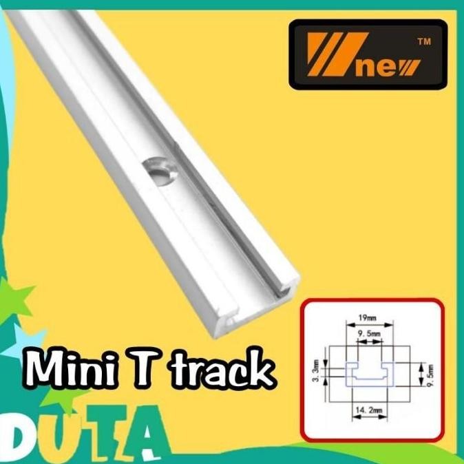 Brand NEW 30 40 60 cm Mini Miter T-track Rel Meja Potong Table Saw