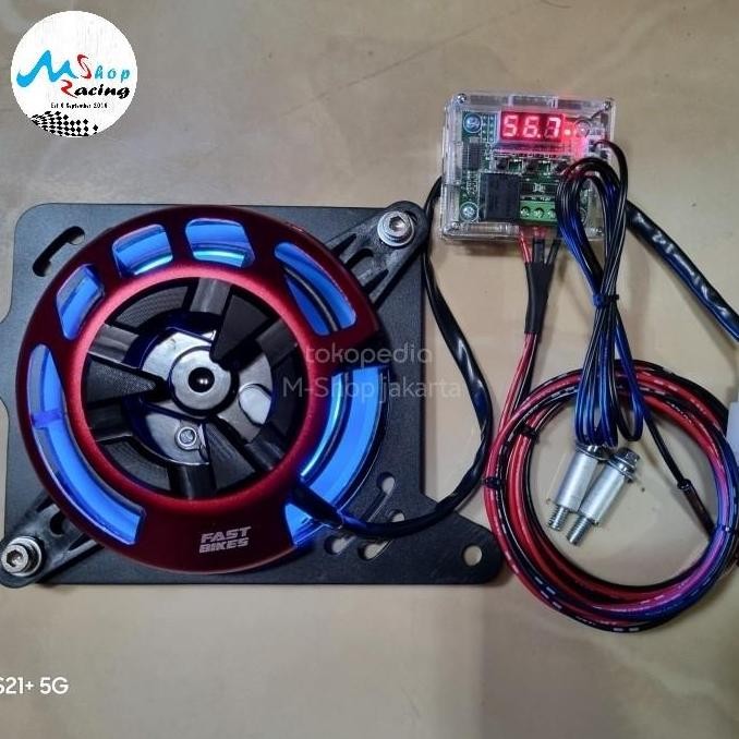 extra fan radiator nmax aerox Vario pcx dengan garnish